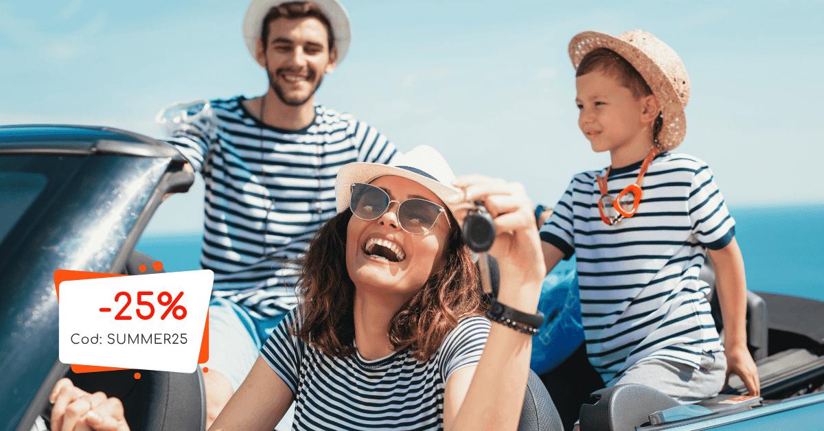 25% Reducere cu codul Summer25. Folosește-l în formularul de rezervare!